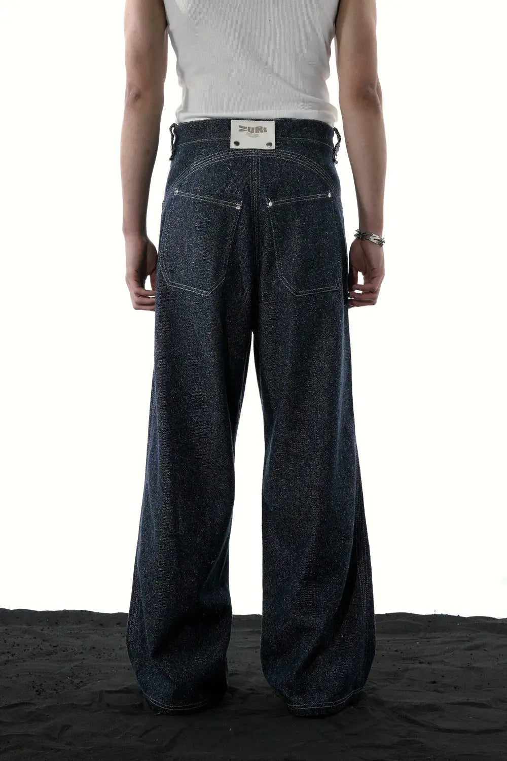 031 - SILK DENIM PANT - 2UNI Project