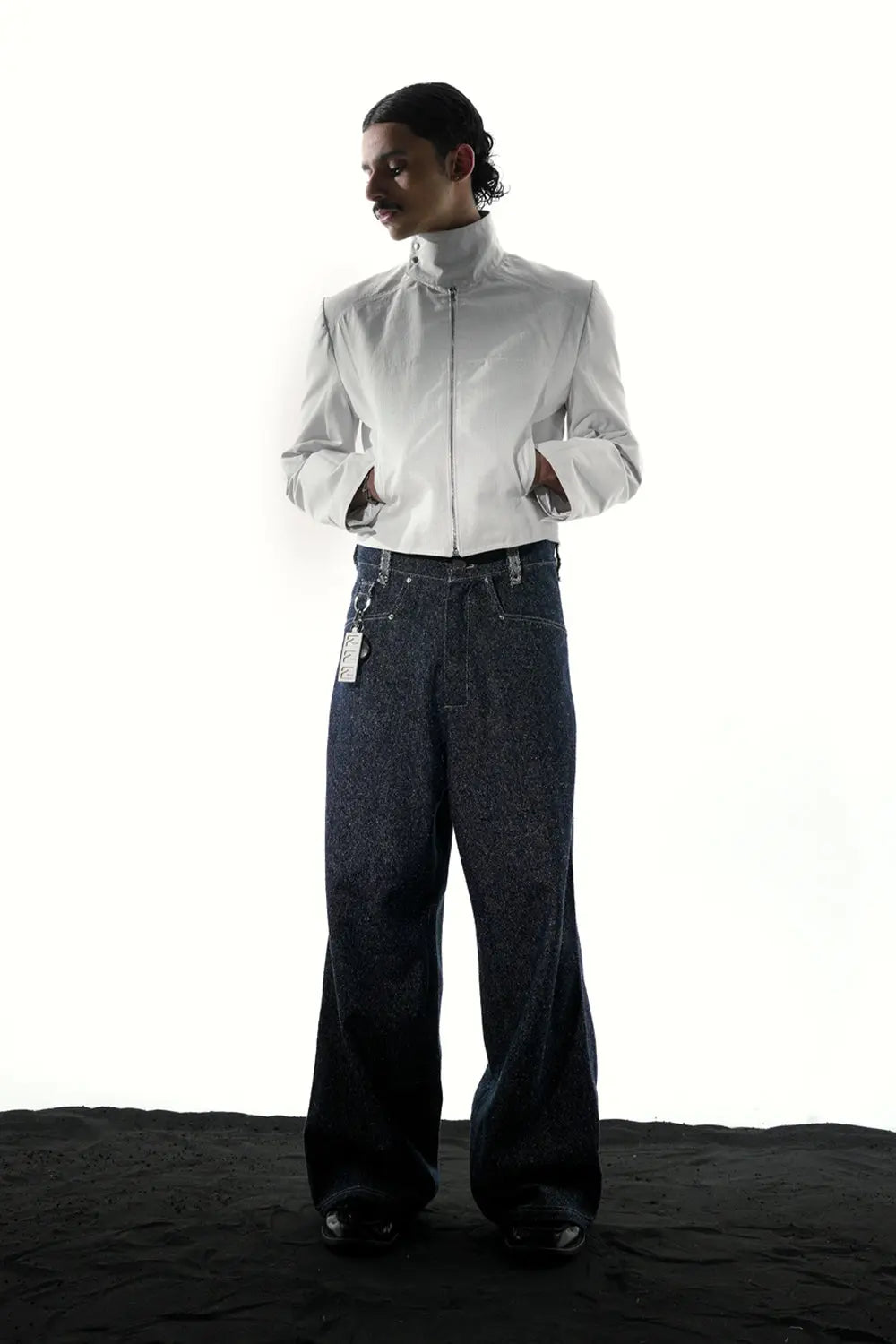 031 - SILK DENIM PANT - 2UNI Project